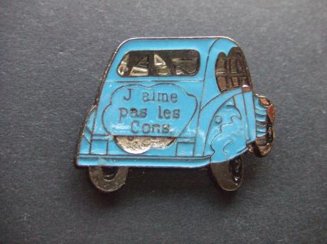 Citroën Deux Chevauxlelijke Eend   blauw